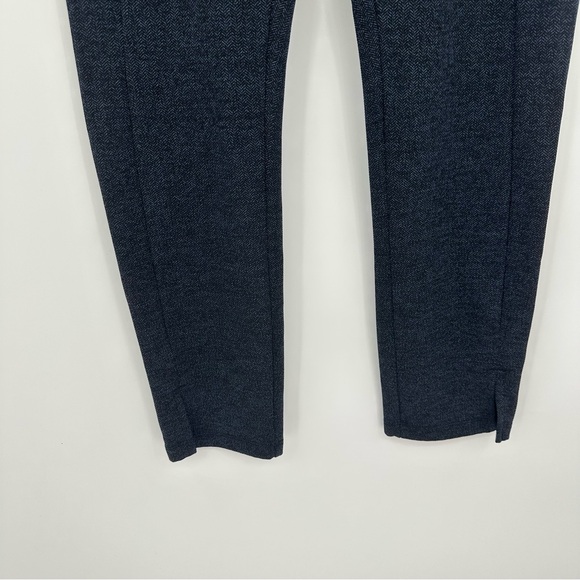 Athleta Black Blue Herringbone Mercer Tights Leggings Tights Pants Size M - Picture 13 of 16